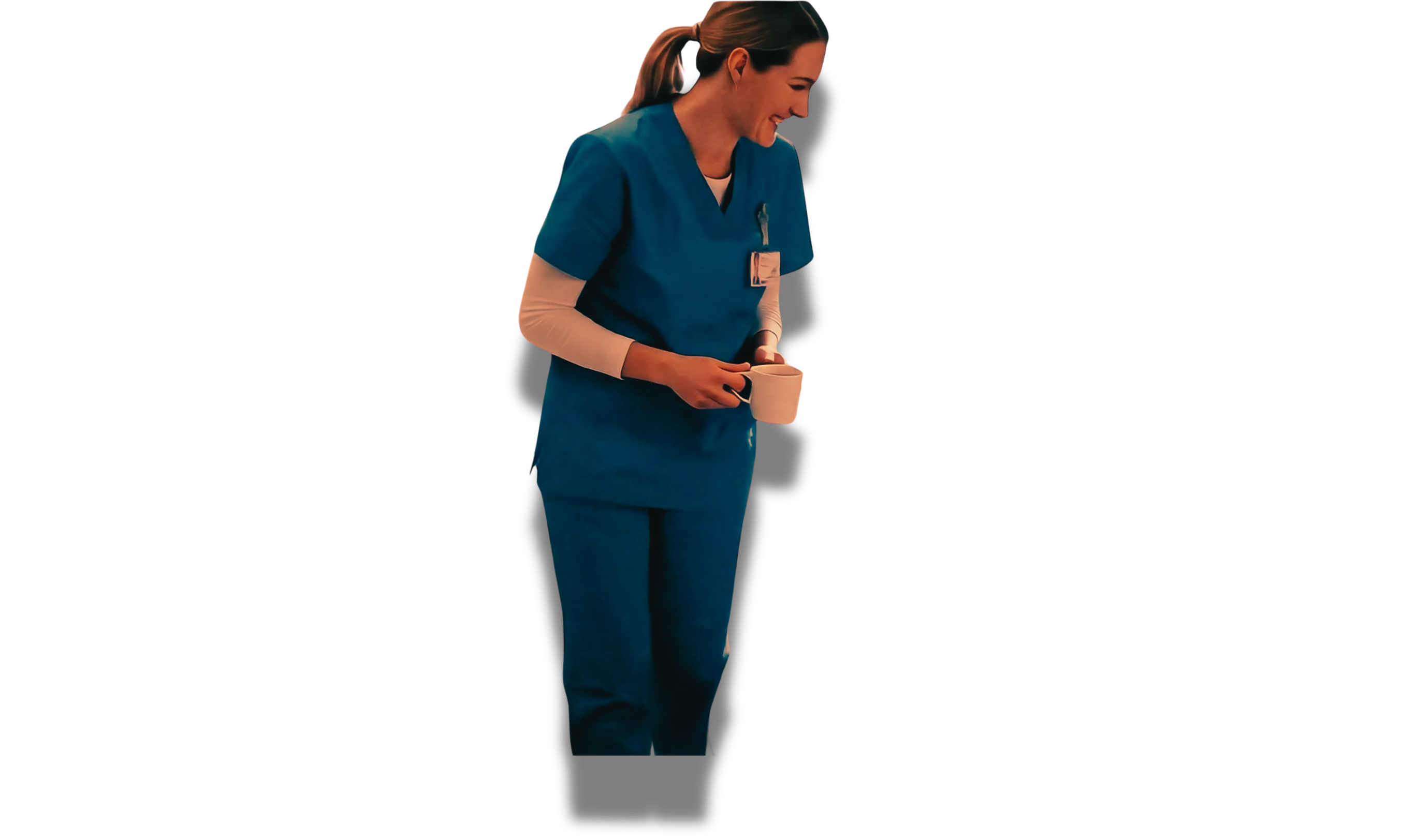 Smiling nurse